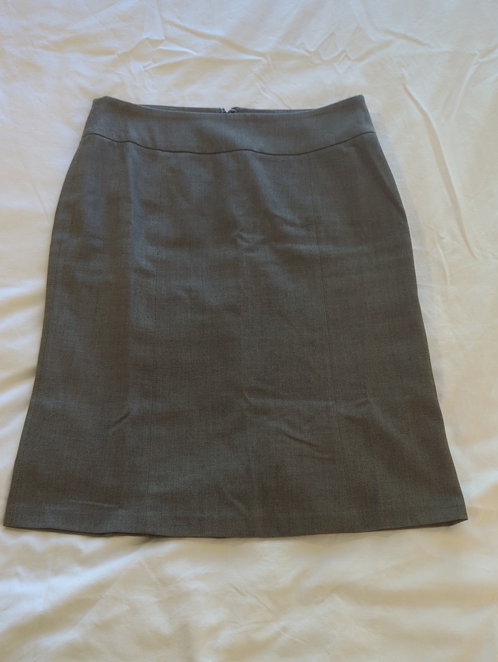 RW&CO. Tailored Gray Pencil Skirt